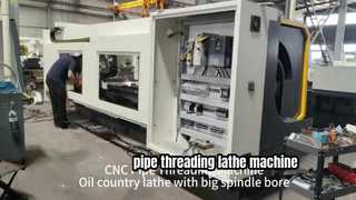 Máy tiện ren ống CNC cho ống dầu