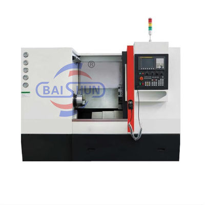 Máy quay CNC Multi Spindle Slant Bed 2 trục 500mm 8 Trạm công cụ