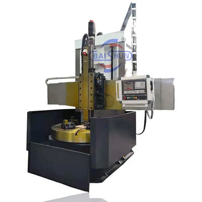 Máy quay thẳng đứng CNC một cột với lỗ lớn nhàm chán Atc Cnc Vtl Machine