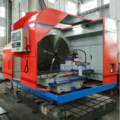 Loại sàn Heavy Duty Horizontal Face Lathe Machine CW6180 CW6280 Hướng dẫn