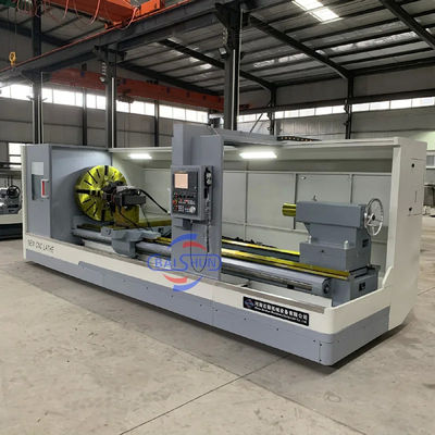 CE chứng nhận nhà máy cung cấp tự động mới công suất nặng CNC máy quay giường phẳng