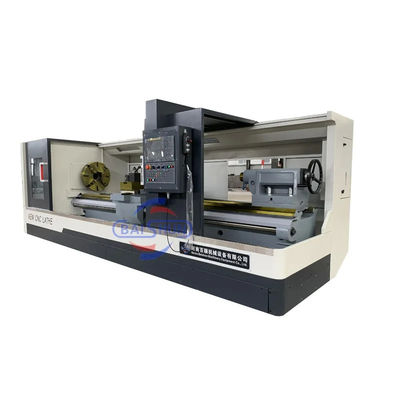 Đường dẫn cứng Spindle Bore 52mm Horizontal Flat Bed Cnc Lathe