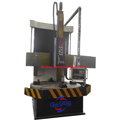 Bàn làm việc có kích thước lớn CNC tháp quay thẳng đứng VTL Metal Turning Machining Tools