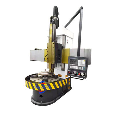 CNC điều khiển Fanuc VTL Vertical Turning Lathe Công cụ gia công
