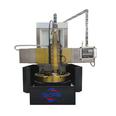 CNC Single Column Lathe Turret Công cụ gia công máy quay dọc cho cắt kim loại hạng nặng