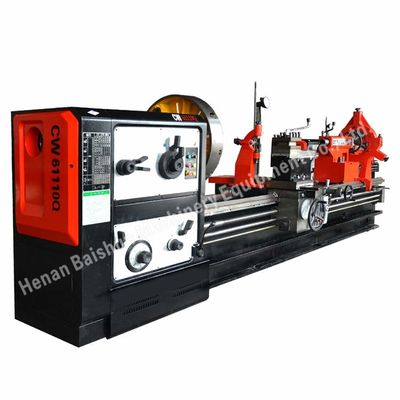 CW61110 Torno lớn dải quay ngang CNC song song cơ khí