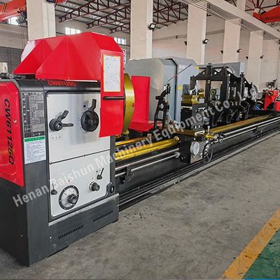 Máy quay ngang tốc độ cao Cw61125q Máy quay kim loại Chiều rộng giường ngang 600mm