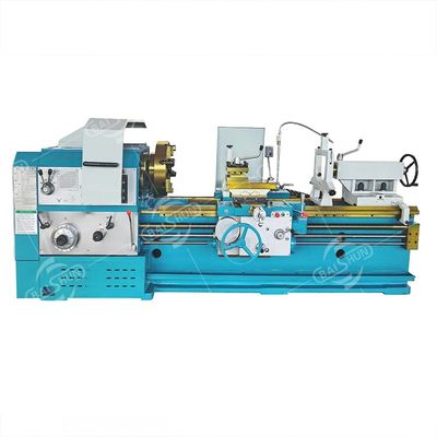 Máy cắt kim loại mạnh mẽ Máy quay kim loại nặng Cw6163/Cw6263 Chiều rộng 550mm Máy quay thủ công Đập trên giường Diameter 1000mm