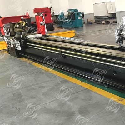Gap Bed Máy tiện động cơ kim loại nặng nằm ngang Máy tiện đường kính lớn với CE