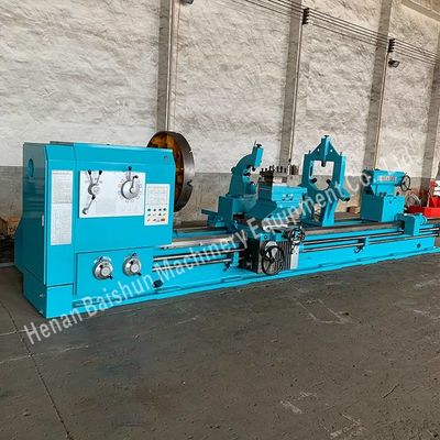 Máy quay kim loại ngang hộp số đường kính lớn DRO hạng nặng
