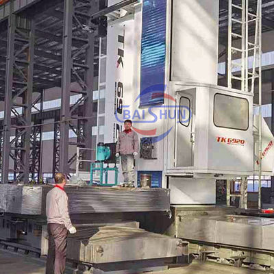 Lớn Tk69 Heavy Duty ngang Cnc Boring Mill Floor Type High-Speed Big Travel máy khoan