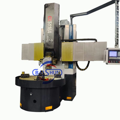 CK5125 Công cụ máy cột đơn hạng nặng Cnc quay dọc