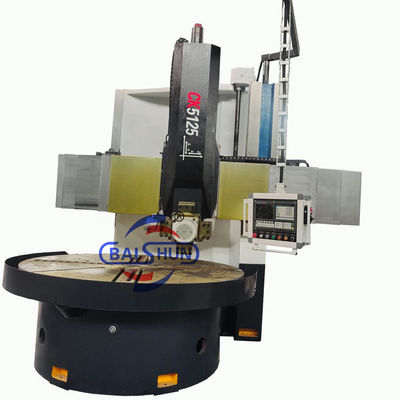 Henan Lathe CK5125 Công cụ cắt kim loại hạng nặng Máy quay CNC dọc