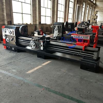 105mm Spindle Bore Heavy Duty Manual Lathe Máy quay ngang