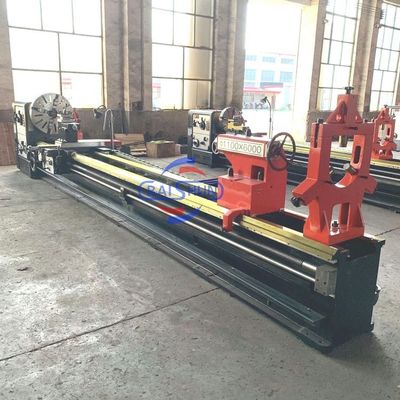 CW61110 Bàn quay kim loại tay ngang 1100mm swing 2.5ton Capacity