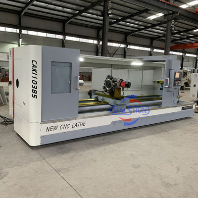 Flat Bed Lathe Độ chính xác cao máy quay CNC chiều ngang máy quay quay