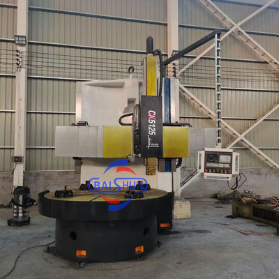 2.5Meter Machining Ck5125 máy quay CNC Fanuc Đường quay tháp vuông