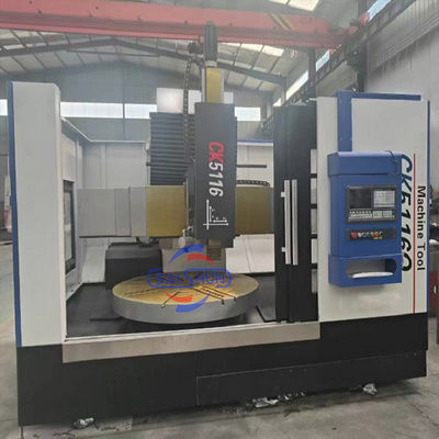 Máy quay CNC Giá Máy quay thẳng đứng tự động một cột với nắp bảo vệ