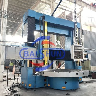 Capacity Load Capacity CNC Vertical Lathe Machine cắt kim loại hạng nặng để quay các mảnh làm việc lên đến 32 tấn