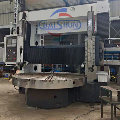 Máy quay CNC dọc hai trục với độ chính xác tùy chỉnh cột hai