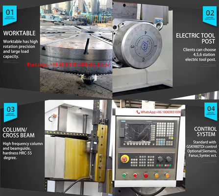 Cột hai tốc độ cao công việc nặng Cnc dọc xoắn máy tải trọng dung lượng dọc xoắn máy