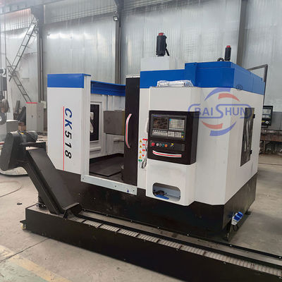 Máy tiện đứng Ck51 Cnc có trục C để tiện và phay Máy tiện đứng tùy chỉnh