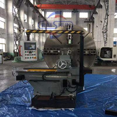 Máy tiện mặt CNC hạng nặng nằm ngang Công cụ tiện gia công vòng bi quay