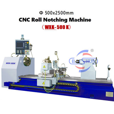 Cnc High Production Roll-Notching Machine Steel Roller Crescent Grooves Machine Máy cắt và cắt dây chuyền