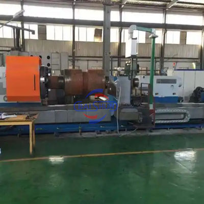 5m Horizontal Big Bore Lathe CNC Roll Turning Lathe Máy chế biến cuộn