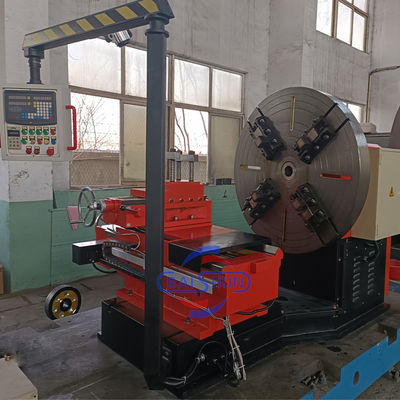 Chuyên nghiệp Lớn swing ngang CNC máy quay để quay đối diện 3000 mm Flange