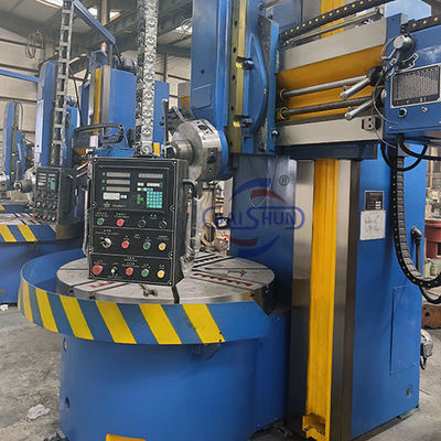 Máy tiện tháp pháo đứng 1600mm Quay VTL để gia công mặt bích và vòng bi