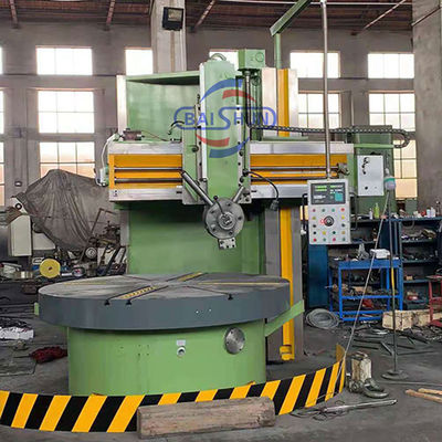 Máy tiện tháp pháo đứng 1200mm VTL hạng nặng để quay vòng bi mặt bích