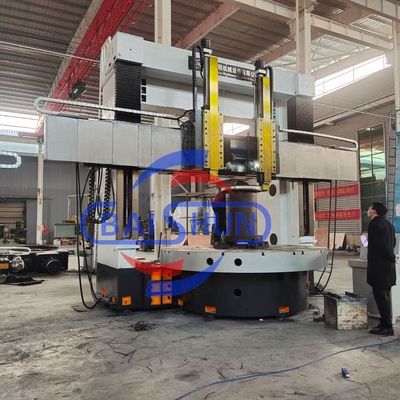 Máy quay dọc công nghiệp CNC cho quay đường kính lớn với trục C và cấu trúc cột kép