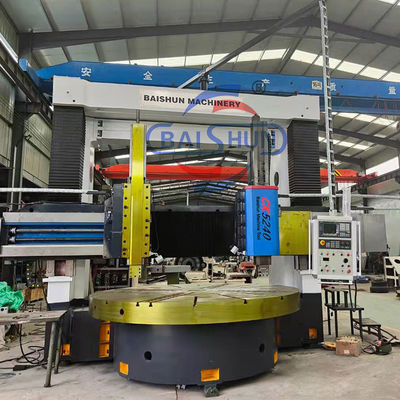 Máy tiện đứng CNC hai cột đường kính lớn trục chính đôi