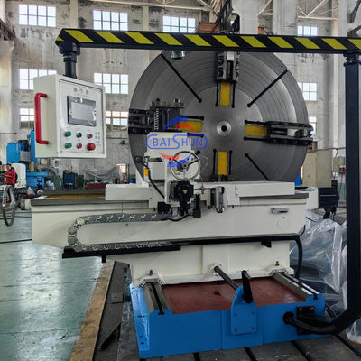 Máy quay mặt tùy chỉnh cho máy móc Aluminium Mold Flange Lathe