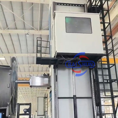 Máy nghiền chính xác cao quay CNC chiều ngang sàn loại máy khoan