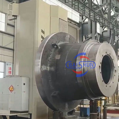 Máy máy xẻ ngang CNC TK6920 với đầu xẻ góc phải