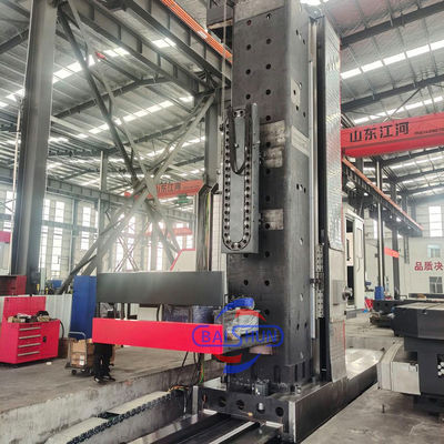 Vòng xoắn lớn 5 trục bàn quay sàn loại máy khoan và mài CNC