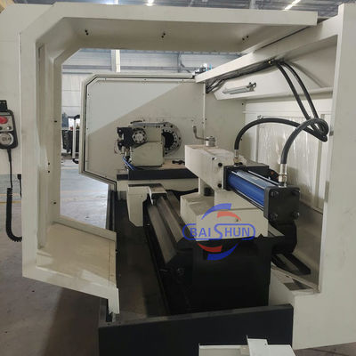 Fanuc CNC đường ống Threading máy quay QK1325 800mm Swing 250mm Threading
