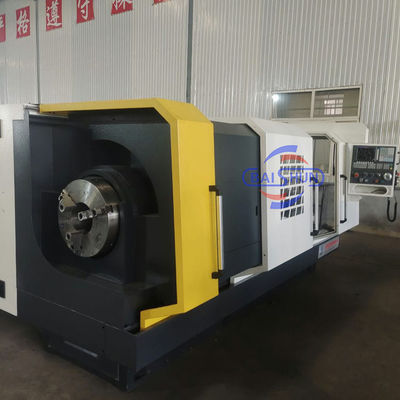 Đất nước dầu mỏ Vòng xoắn lớn Vườn phẳng Công việc xoắn tự động Siemens CNC Rope Threading Lathe