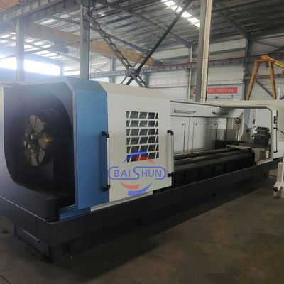 Máy quay CNC lỗ lớn Vít cắt ống kim loại Cnc Máy xẻ dây