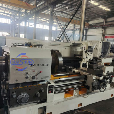 Thị trường Peru Máy CNC tự động Máy xẻ ống chuck điện lớn