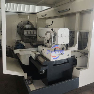 Máy quay kim loại hạng nặng hoàn toàn tự động mới QK1335 Big Hole Cnc Pipe Threading Lathe Machine