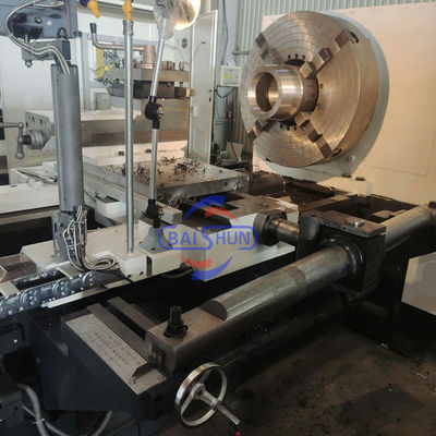 Giá nhà máy QK1343 430mm Lớn khoan CNC xoay máy quay ống xẻ máy quay
