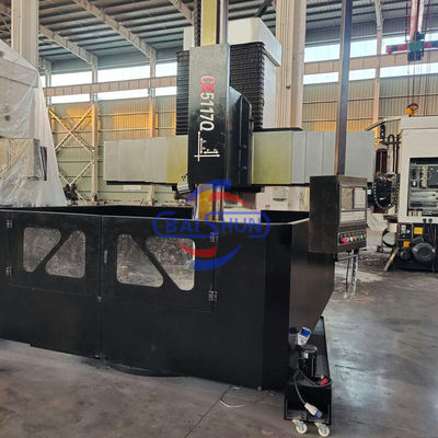 Máy quay xoắn cục bộ nặng CK5117 VTL CNC Đường quay tháp thẳng đứng một cột