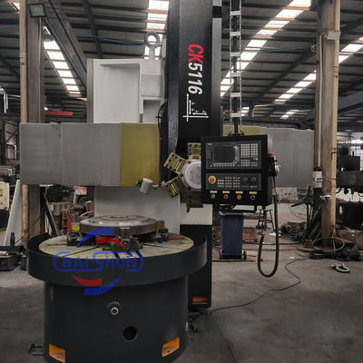 Thị trường Nga CK5116 Carousel Lathe VTL CNC Metal Turning Machine