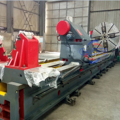 Nhà máy 32T 40T 50T 75T Máy quay xoay lớn Máy quay hạng nặng để gia công trục dài
