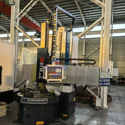 Máy tiện CNC đứng 2 trục CK5116A, đường kính tiện 1600mm