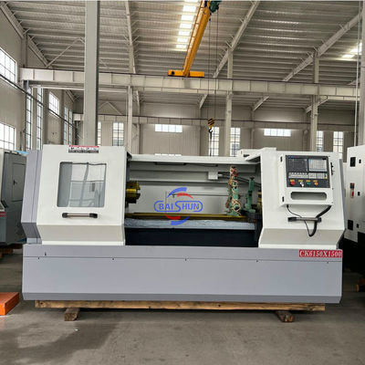 Máy tiện CNC giường phẳng CK6150, đường kính xoay 500mm, chiều dài gia công 1500mm