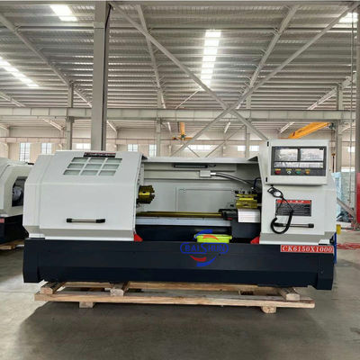 Máy Tiện CNC CK6150 Giường phẳng 500mm Xoay 1500mm Phôi